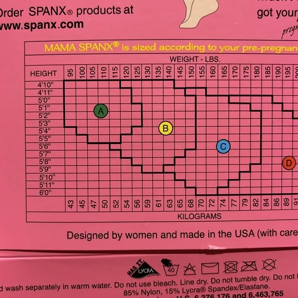 NWT Mama Spanx Maternity Footless Pantyhose Black Shapewear Size B